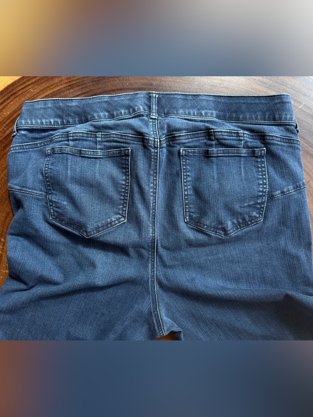 Torrid Women's Bombshell Skinny Jeans in Dark Blue Denim 22R - Picture 5 of 11
